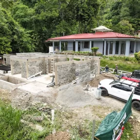 Construcción de casas en Ojochal de Osa